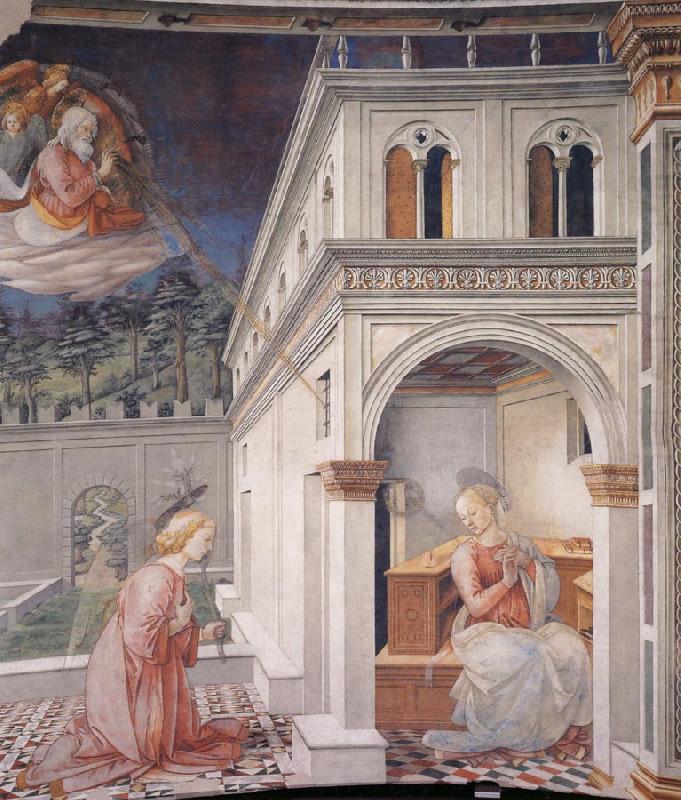 Fra Filippo Lippi The Murals at Prato and Spoleto oil painting picture
